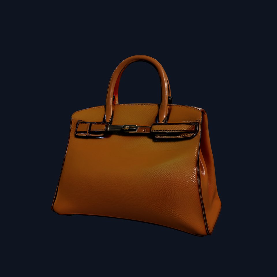 Luxury Handbag D Model Pack